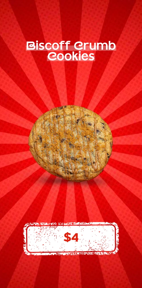 Biscoff Crumb Cookies