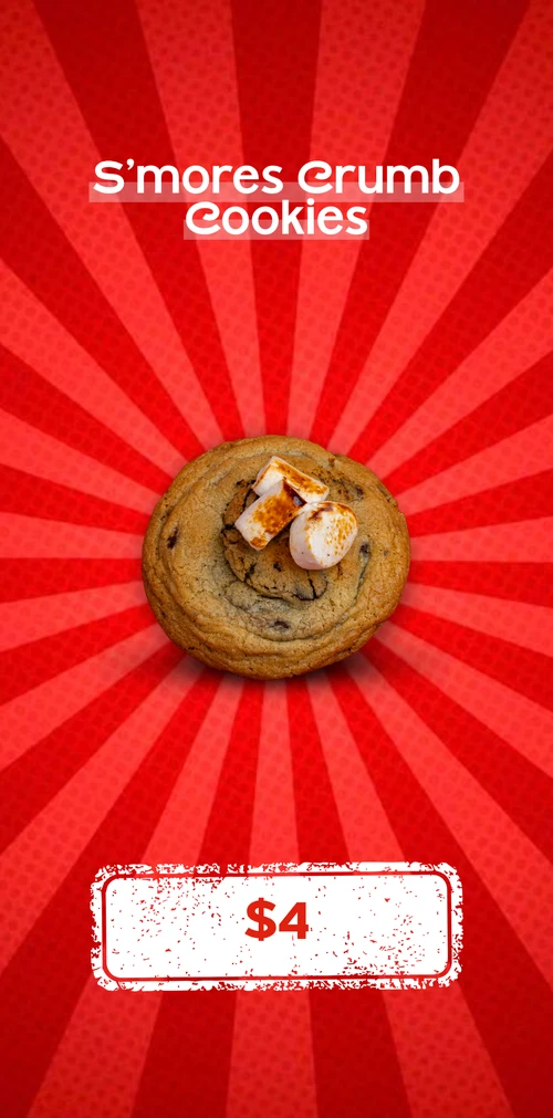 S’mores Crumb Cookies