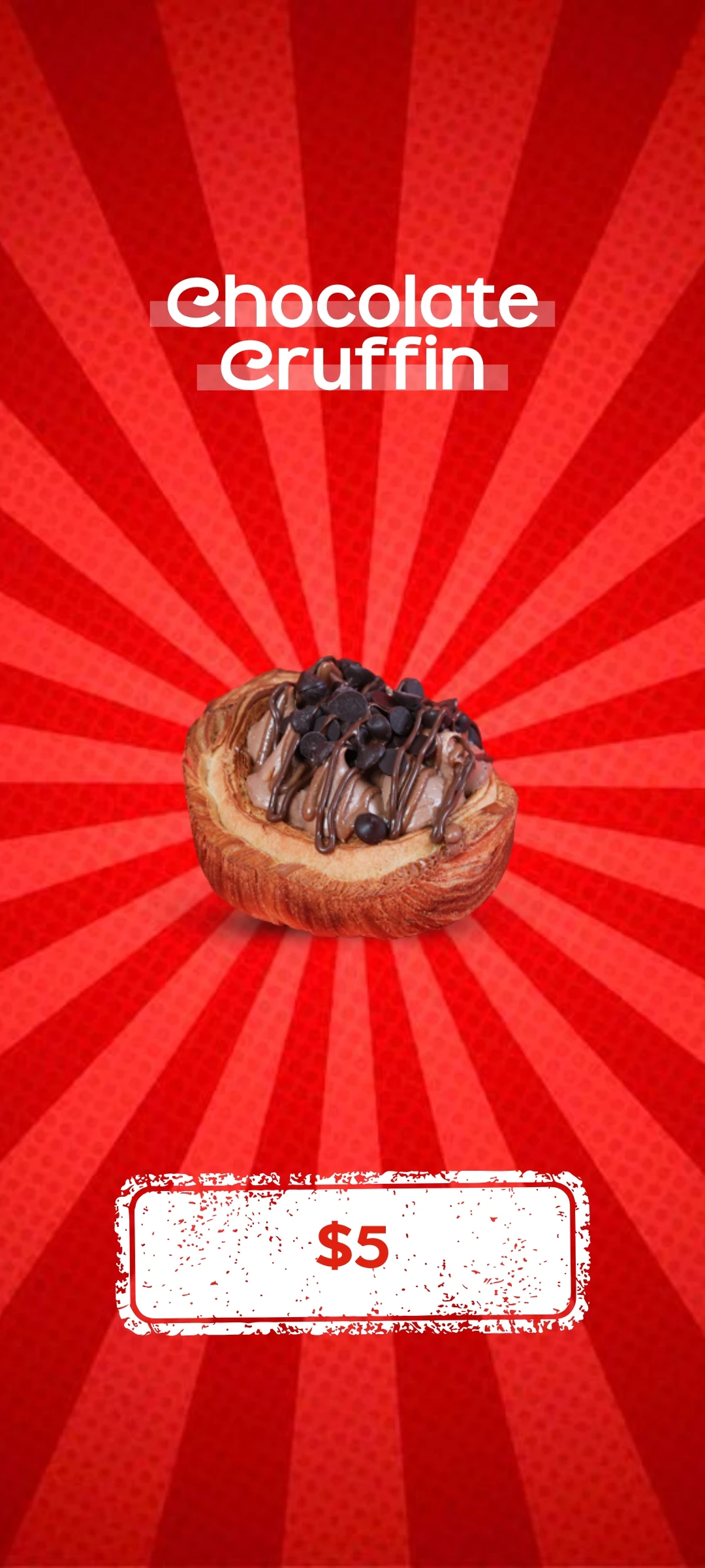 Chocolate cruffin (1)